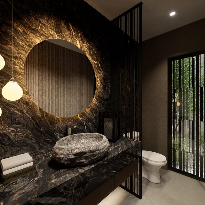 Baño de visitas